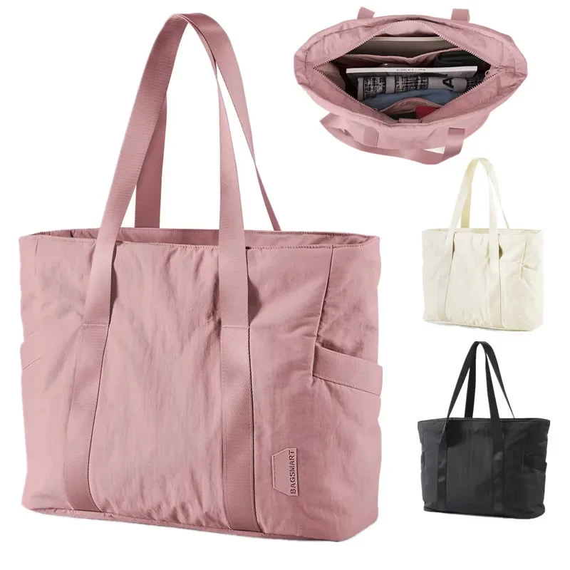 Luxury Yoga Bags - 女性用トラベルトートバッグ、大学、ノートパソコン、旅行、おむつ、ジム、ヨガバッグ、ショルダーバッグ、ヨガマット、スポーツ、大学、仕事用バックル付き