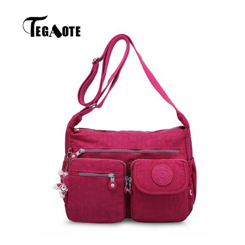 Luxury Bags 2026 Trends - TEGAOTE レディースバッグ トレンド 2026 ナイロンメッセンジャーショルダーバッグ 女性用