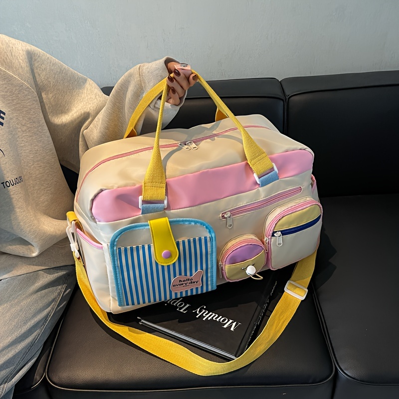 Luxury Yoga Bags - ドーパミン カジュアル トラベルバッグ 女性用 軽量 ジム