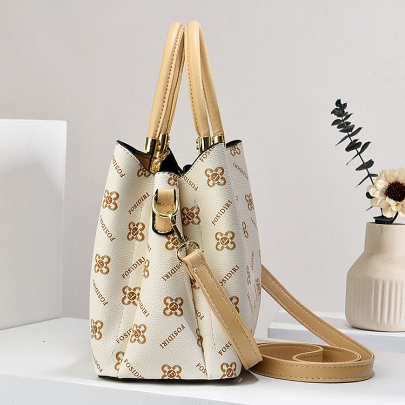 ライトラグジュアリー高級プリントハンドバッグ（女性用）、3ピ - Luxury Bags In のレビューと価格