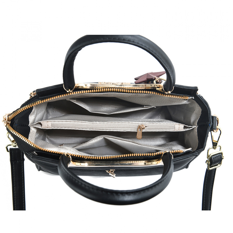 スタイリッシュな女性用ハンドバッグ、無地、高級感、大容量、カ - Luxury Bags In のレビューと価格