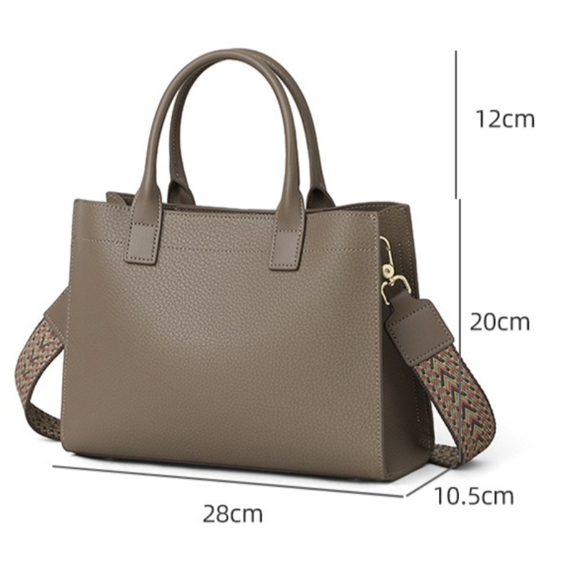 本革サッチェルバッグ レディース 通勤 ショルダーバッグ ト - Structured Handbag Top Handle のレビューと価格
