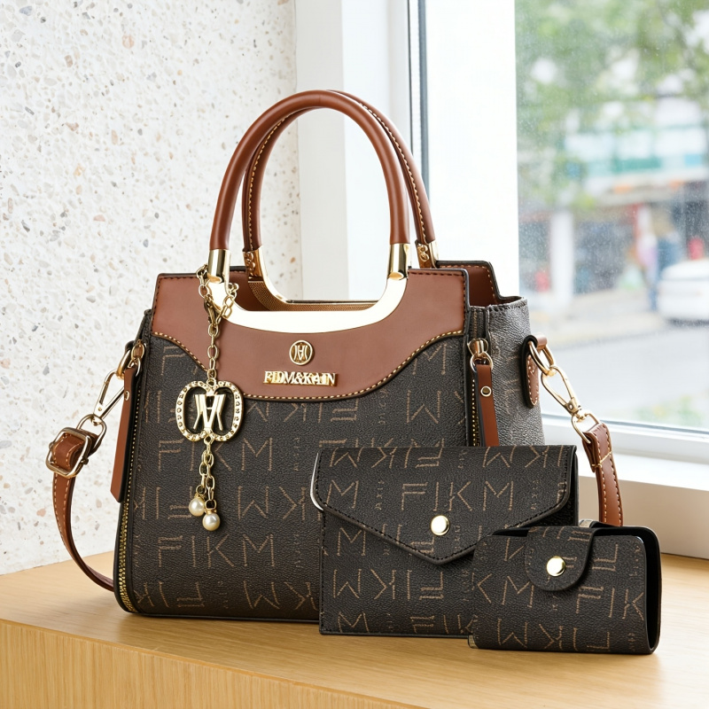 3点セットの高級感のあるプリントレターバッグ、プレミアムでお - Luxury Bags In のレビューと価格