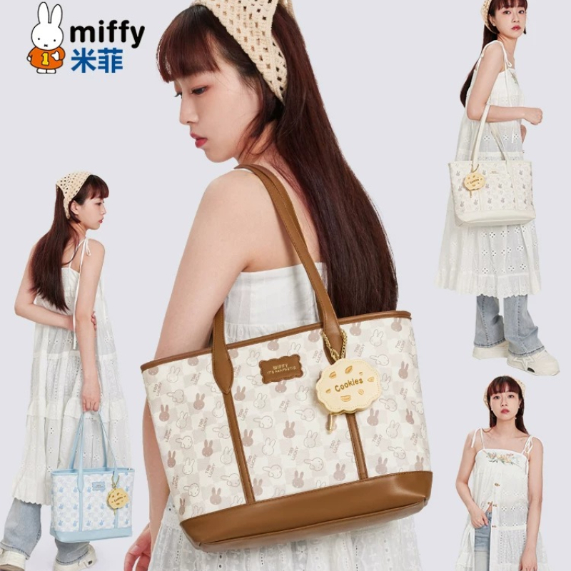 ミッフィーかわいいアニメ高級感トートバッグ新スタイル学生クラ - Luxury Bags Luggage のレビューと価格
