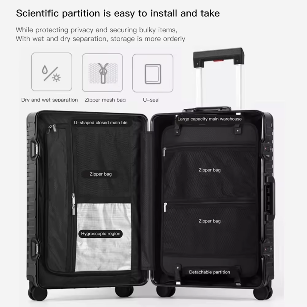 バニーフライ ニュースタイル オールアルミ製トラベルスーツケ - Luxury Bags Luggage のレビューと価格