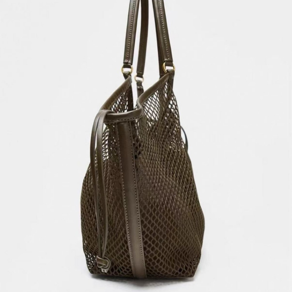ファッションPUレザートラベルトートバッグ、バックル付き中空 - Luxury Bags Luggage のレビューと価格