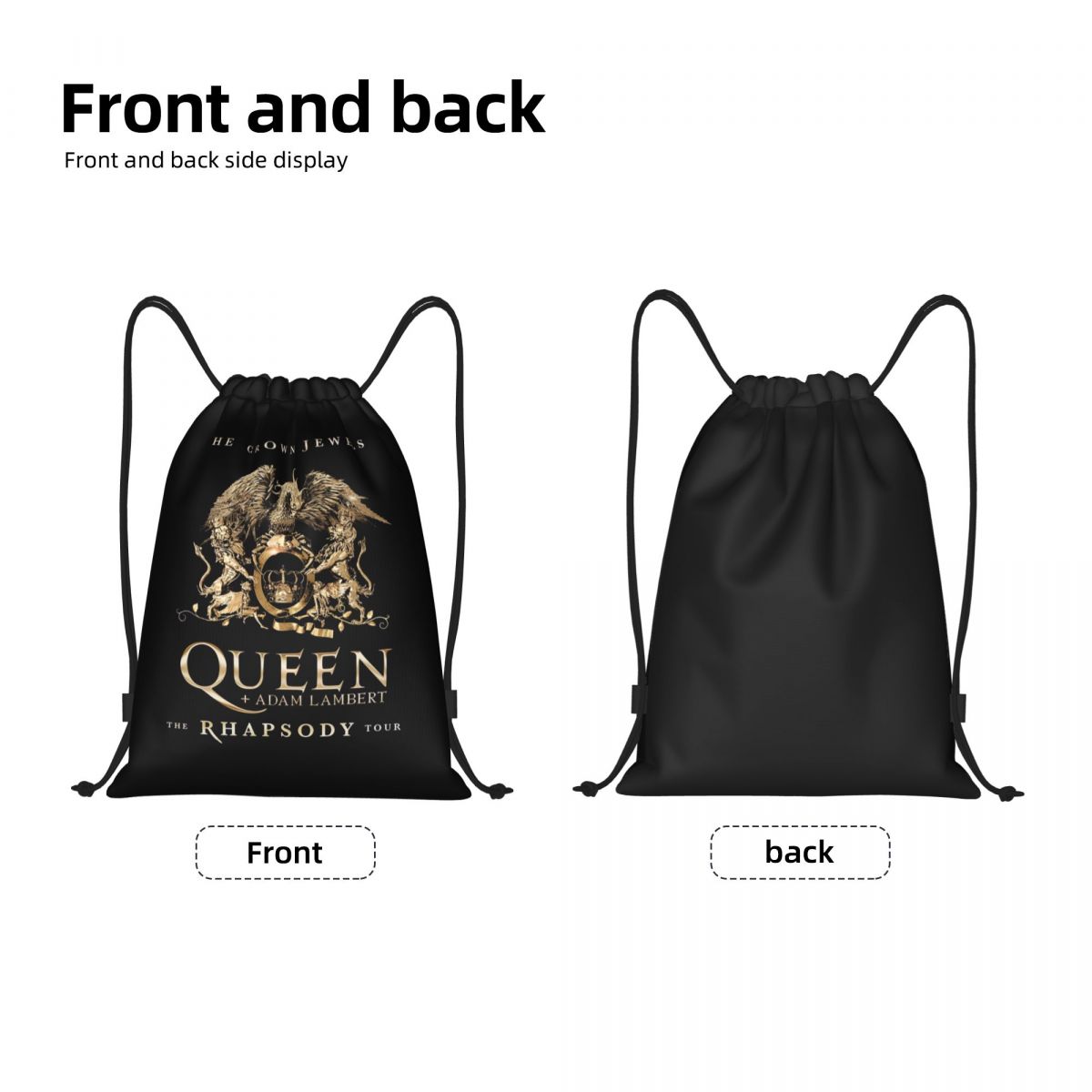 女性と男性のためのクラウン巾着袋,iphone,ロックロール - Luxury Yoga Bags のレビューと価格