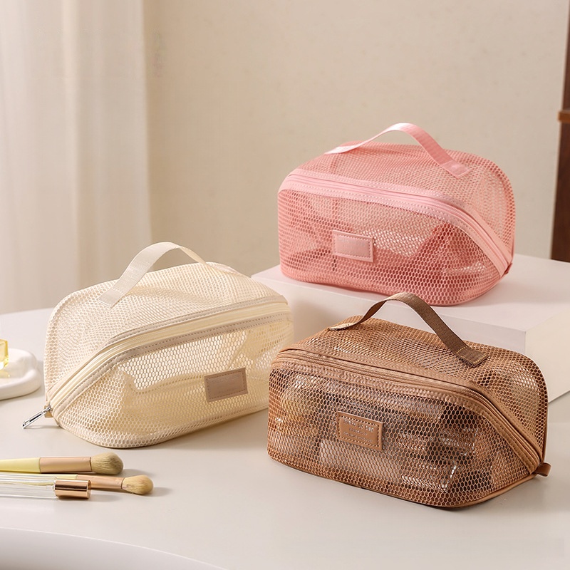 卸売工場供給 シースルーメッシュ化粧品収納バッグ 携帯用大容 - Luxury Bags China Wholesale のレビューと価格
