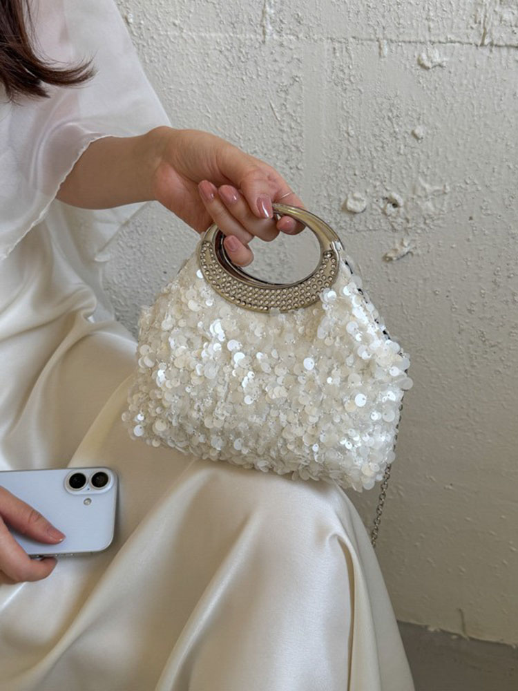 ライトラグジュアリー スパンコール 宴会バッグ レディース  - Luxury Bags 2026 Trends のレビューと価格