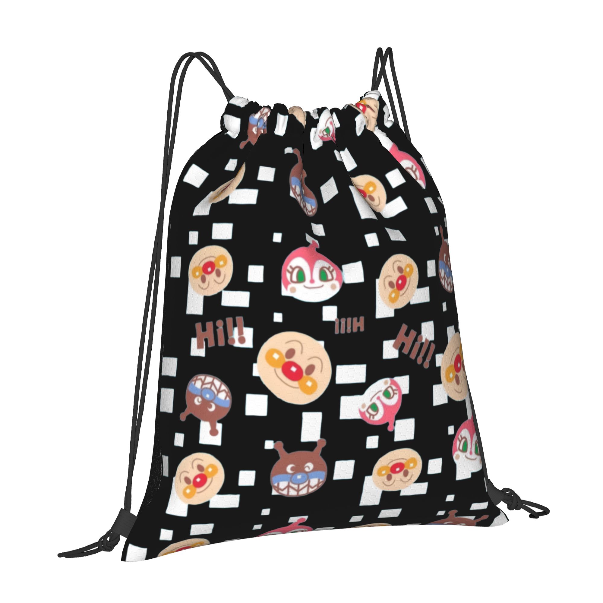 カスタムアンパンマン巾着バックパックバッグ男性女性軽量漫画ジ - Luxury Yoga Bags のレビューと価格