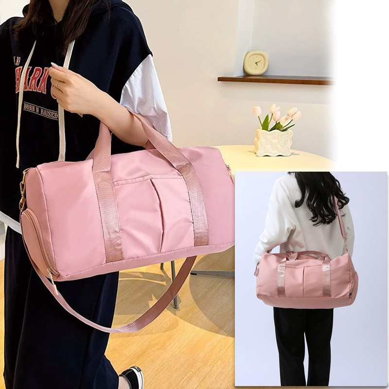 スポーツジムダッフルバッグ 男女兼用 防水 シューズコンパー - Luxury Yoga Bags のレビューと価格