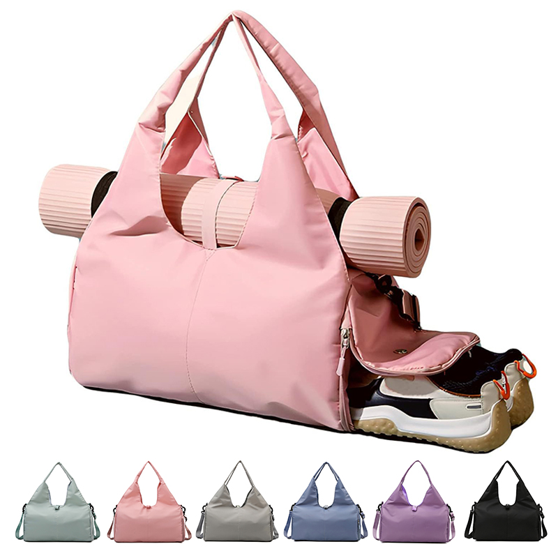 ナイロンヨガマット収納バッグポータブルスポーツジムハンドバッ - Luxury Yoga Bags のレビューと価格