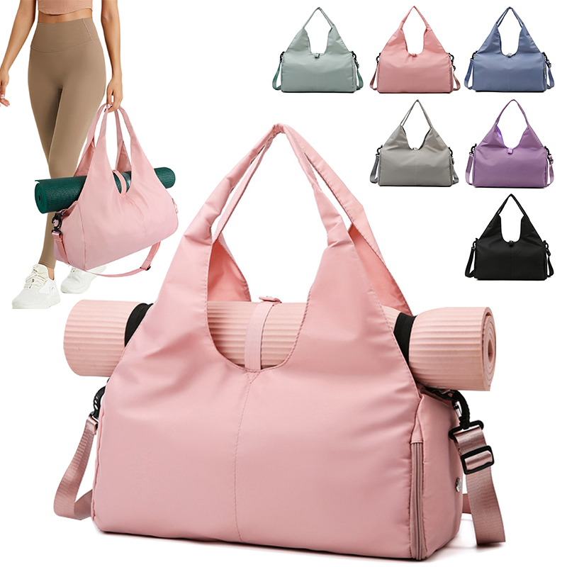 ナイロンヨガマット収納バッグポータブルスポーツジムハンドバッ - Luxury Yoga Bags のレビューと価格