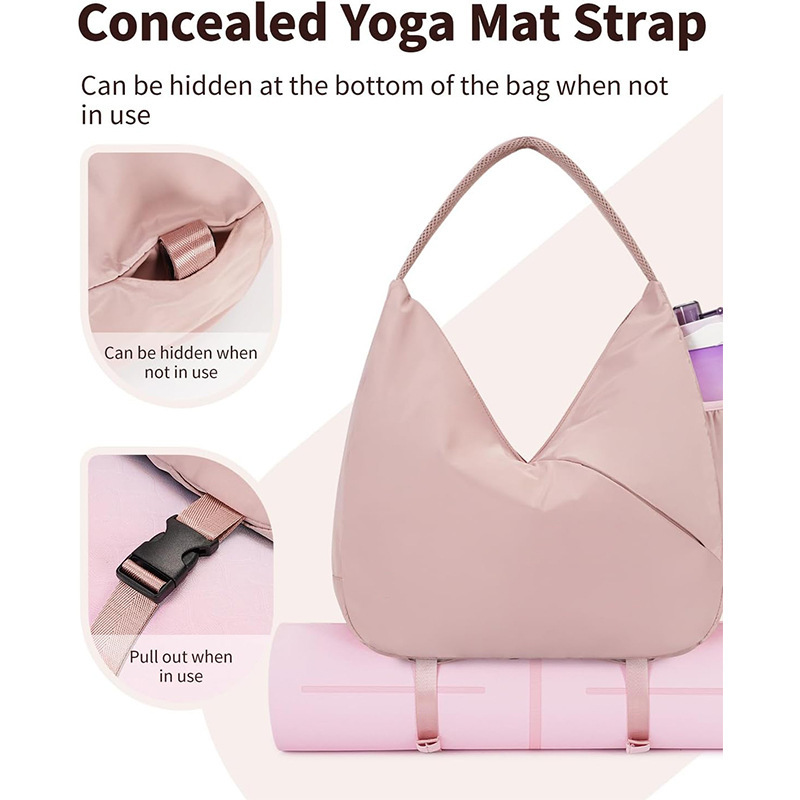    女性用ジムトートバッグ カスタムロゴ入り 耐久性のあ - Luxury Yoga Bags のレビューと価格